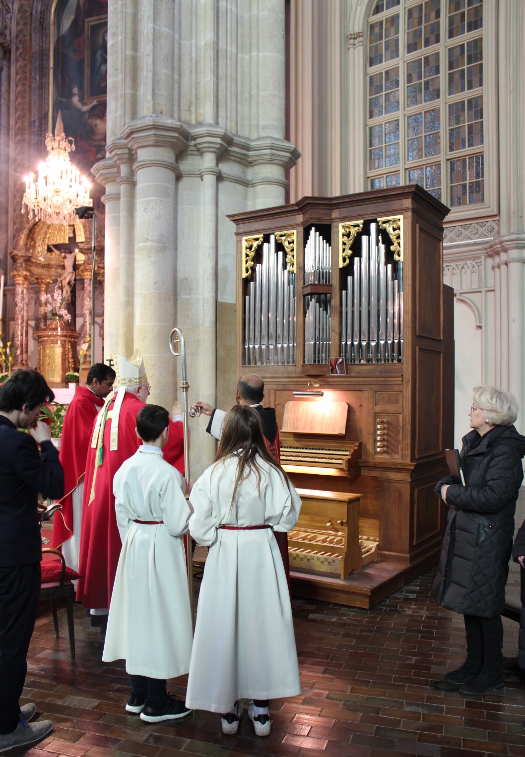 Einweihung der Orgel